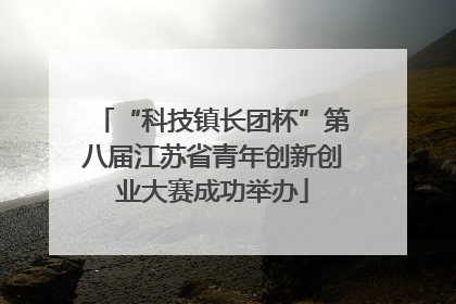 “科技镇长团杯”第八届江苏省青年创新创业大赛成功举办