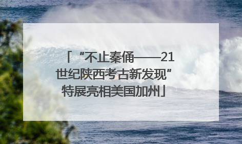 “不止秦俑——21世纪陕西考古新发现”特展亮相美国加州