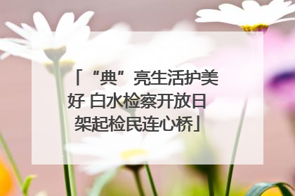 “典”亮生活护美好 白水检察开放日架起检民连心桥
