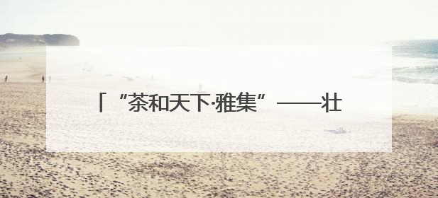 “茶和天下·雅集”——壮乡茶韵展演活动亮相悉尼