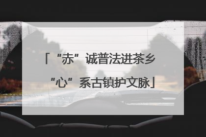 “赤”诚普法进茶乡 “心”系古镇护文脉