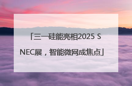 三一硅能亮相2025 SNEC展，智能微网成焦点
