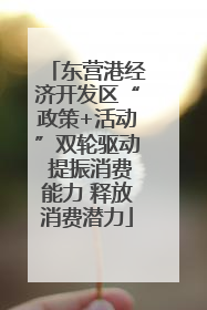 东营港经济开发区“政策+活动”双轮驱动 提振消费能力 释放消费潜力
