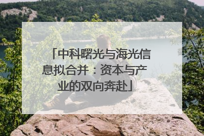中科曙光与海光信息拟合并：资本与产业的双向奔赴