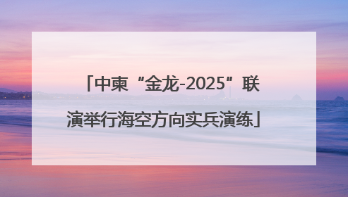 中柬“金龙-2025”联演举行海空方向实兵演练