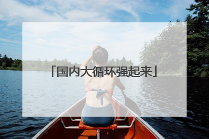国内大循环强起来