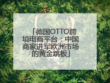 德国OTTO跨境电商平台：中国商家进军欧洲市场的黄金跳板