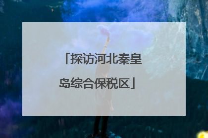 探访河北秦皇岛综合保税区
