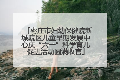 枣庄市妇幼保健院新城院区儿童早期发展中心庆“六一”科学育儿促进活动圆满收官