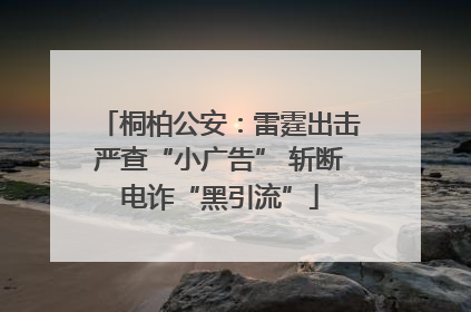 桐柏公安：雷霆出击严查“小广告” 斩断电诈“黑引流”
