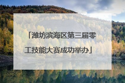 潍坊滨海区第三届零工技能大赛成功举办