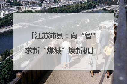 江苏沛县：向“智”求新“煤城”焕新机