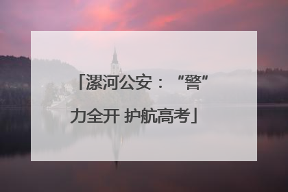 漯河公安：“警”力全开 护航高考