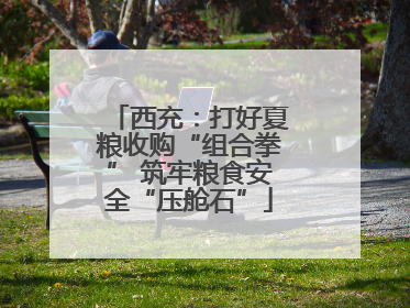 西充：打好夏粮收购“组合拳” 筑牢粮食安全“压舱石”