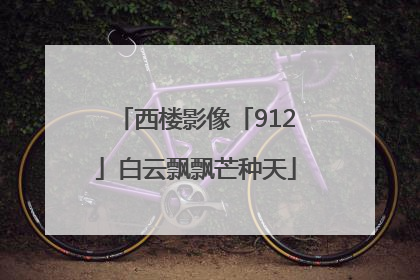 西楼影像「912」白云飘飘芒种天