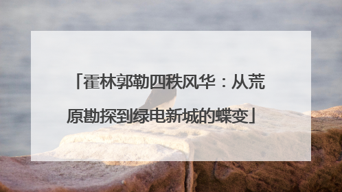 霍林郭勒四秩风华：从荒原勘探到绿电新城的蝶变
