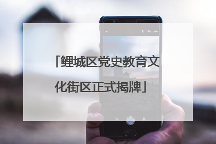 鲤城区党史教育文化街区正式揭牌
