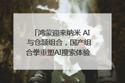 鸿蒙迎来纳米 AI 与仓颉组合，国产组合拳重塑AI搜索体验｜新经济观察