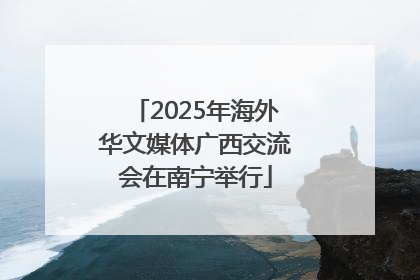 2025年海外华文媒体广西交流会在南宁举行